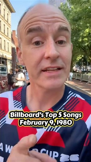 Billboard’s top five songs for the week ending February 9, 1980 ￼