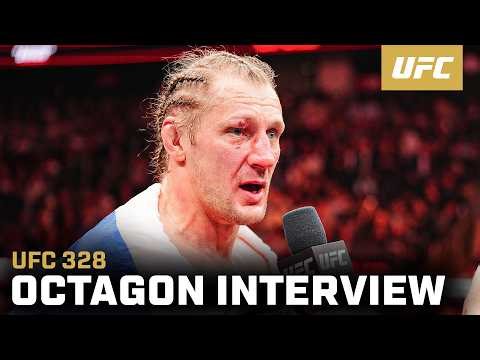 Alexander Volkov Octagon Interview | UFC 328