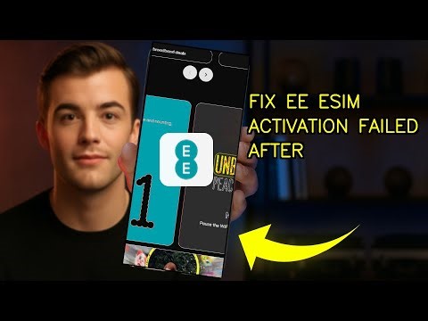 How To Fix ESIM Activation Failed On EE After Switching Phones 2026 (EASY GUIDE)