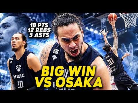 KAI SOTTO 4TH GAME NAGPAPASIKAT SA JAPAN! ANOTHER 18 POINTS 12 REBS DOUBLE DOUBLE | BIG WIN VS OSAKA