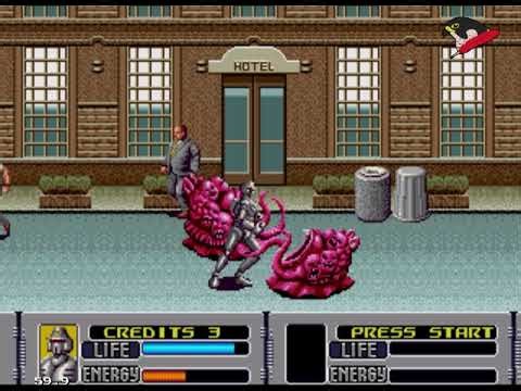 Alien Storm 1990 (MEGADRIVE) Walkthrough completo