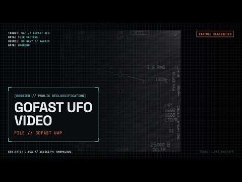 GOFAST UFO — Official Navy FLIR Footage (East Coast, 2015)