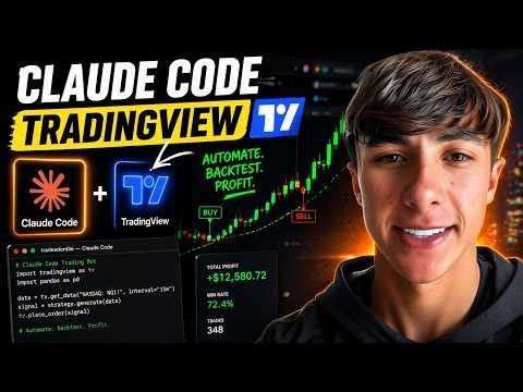I Gave Claude Access to TradingView (Full Tutorial)
