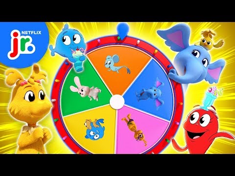 Mystery Wheel of Dr. Seuss Friends! 🌟 Dr. Seuss's Horton! + Red Fish, Blue Fish + MORE | Netflix Jr