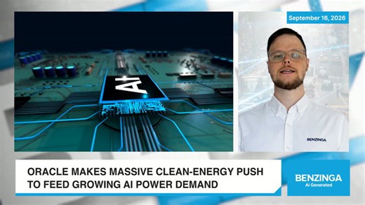 Oracle's clean-energy push