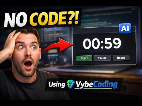 VybeCoding Getting Started - Built a Python Timer Without Coding