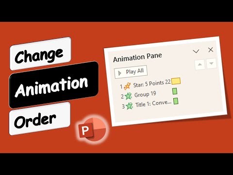 How to Change Animations Order in PowerPoint