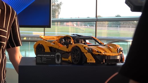 Inside the most advanced LEGO Technic McLaren ever built