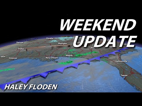 AtmosCenter Weather Forecast - Cool Down Tonight with Possible Snow Flurries