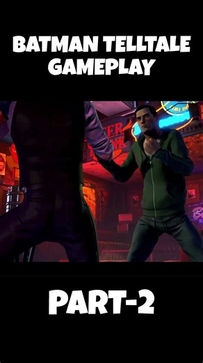 batman telltale gameplay Part 2 #batmantelltale #batman #batmangameplay #ytshorts #darkknight #yt