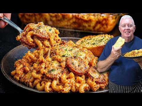 Just Add Sausages to Tomato Soup… This Pasta Bake Is Unreal