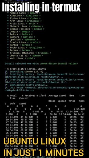 Ubuntu Installation in Phone 📱 #ethicalhacking #smartphone #smartphone #hackprotech