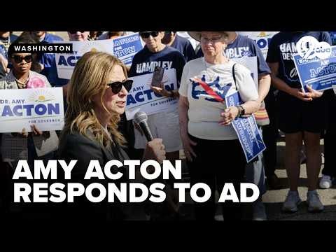 AMY RESPONDS Amy Acton Responds to Ramaswamy Ad Featuring Her Estranged Mother