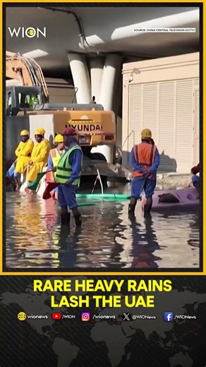 UAE: Unusual Downpours Trigger Floods in UAE | WION