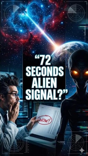 72 Seconds Alien Signal? | The Wow Signal Mystery #alien #spaceship #cosmicgate