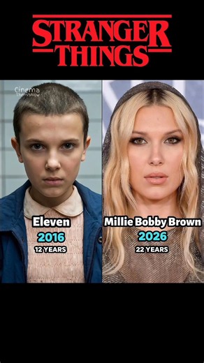Stranger Things Cast (2016-2026) THEN and NOW. #strangerthings