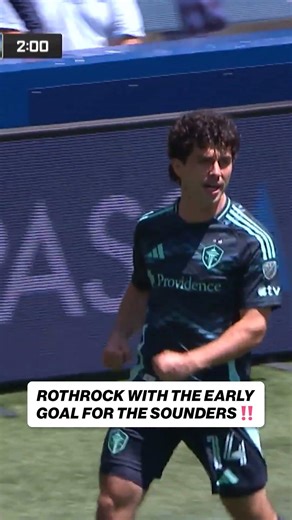 The Seattle Sounders take the lead over Sporting Kansas City just 2 minutes in ⏰ #MLS