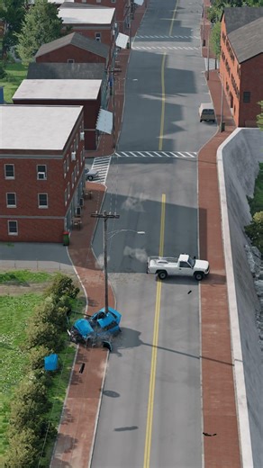 Realistic Highway Car Crashes #438