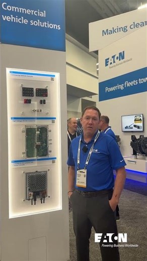 Eaton High-Voltage DC/DC Converter at ACT Expo 2026