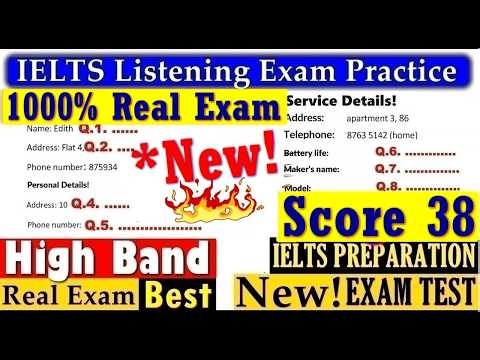 IELTS Listening Practice Test 2026 | New Real IELTS Exam With Answers | 04 Aug 2026