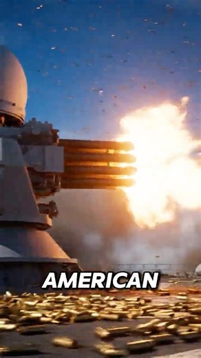 Unstoppable: The Phalanx CIWS in Action 🇺🇸#military #history #usa