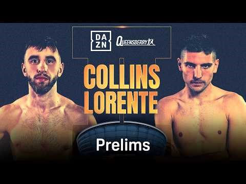 NATHANIEL COLLINS VS. CRISTOBAL LORENTE II PRELIMS LIVESTREAM