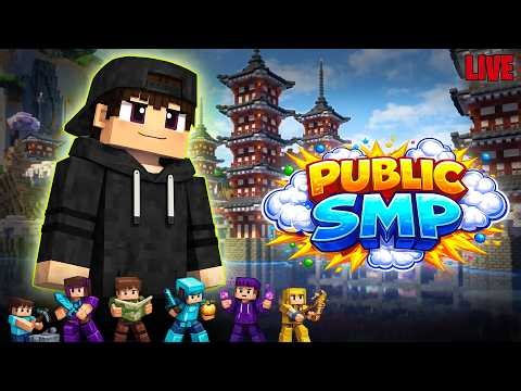 MINECRAFT LIVE | JAVA + BEDROCK Public SMP🔴 #minecraft #minecraftlive