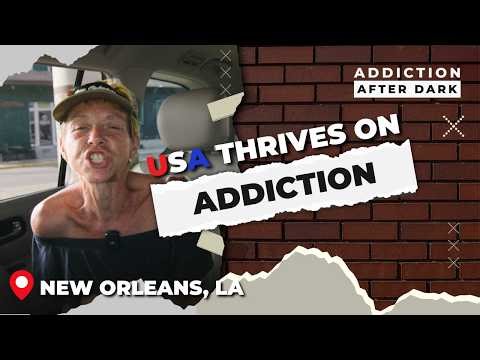 “America Thrives on Addiction” | Homeless Addict Interview – New Orleans, LA | AAD #65