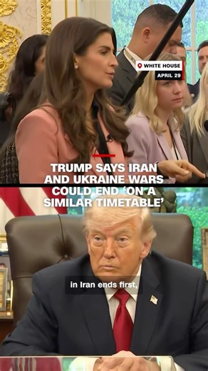 Trump says Iran and Ukraine wars could end ‘on a similar timetable’