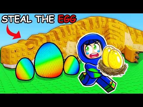 Starting Over as NOOB in STEAL AN EGG with ADMIN ABUSE in Roblox 😱
