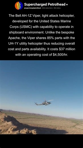 AH-1Z Viper low flyby