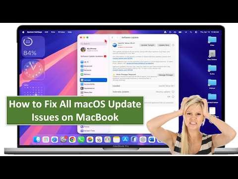 How to Fix All macOS Update Issues on MacBook (Complete Guide)