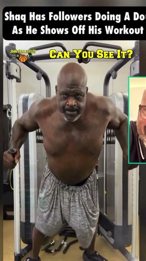 Did You Notice This During Shaq’s Workout?