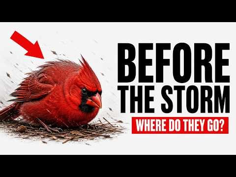 Why Birds Vanish Before a Storm — The Secret Way They Survive