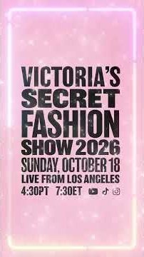 Victoria’s Secret Fashion Show 2026