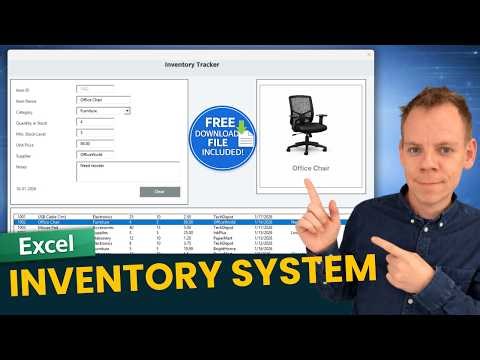 Excel Inventory System VBA: Build It From Scratch in 2026!