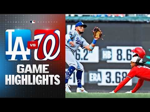 Dodgers vs. Nationals Game Highlights (4/5/26) | MLB Highlights