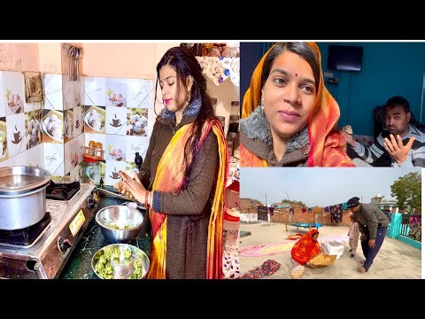 🌞सुबह अँधेरे उठते ही लग गयी इसकी तैयारियों में🎊पतिदेव तो वाह वाह कर उठे#trending#winterspecial