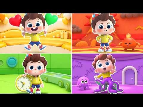 Learn About Emotions and Feelings | Back to School | Kids Songs | BabyBus