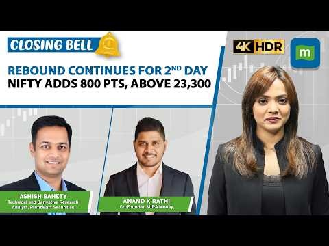 Live: Sensex surges 2,500 pts in 2 days amid hopes of war de-escalation | Closing Bell