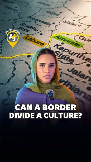 Just 31 miles apart - but in different countries. How did Lahore and Amritsar get here? @Freespiritrida traces the divide to Partition in 1947, when British colonial rule ended and British India was split into India and Pakistan. The border cut through Punjab, but its shared culture didn’t disappear. 🌍#AJEverywhere #Lahore #Amritsar #Partition1947 #SouthAsianHistory