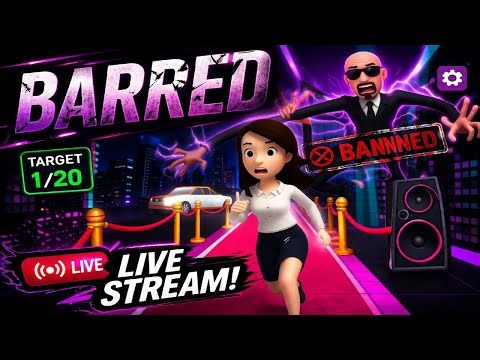 BARRED Game Live 🔴 Day-28 | Can I kill All Aliens😱 #barred #gaming #live #livestream