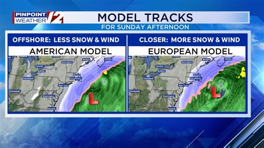 Good morning! Happy Thursday! Cold and dry weather continues. In fact, we have a Cold Weather Advisory for Friday morning with wind chills dipping to -20. And yes, we continue to monitor that ocean storm for Sunday. Here's what we're talking about on 12 News This Morning. | WPRI 12