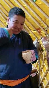 The simple daily life of Mongolian herders! #food #cooking #Mongolia