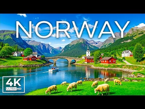 Norway 4K | Majestic Fjords, Mirror Lakes & Timeless Nordic Landscapes with Relaxing Music