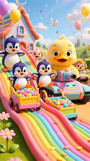 Cute duck cartoon for kids fighting #kids #kidssong #kidscartoon #cartoonvideo #foryou
