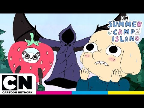 Retro Farming Game Comes to Life 🎮🍓| A Cute Wizard Quest | Summer Camp Island | Cartoon Network UK