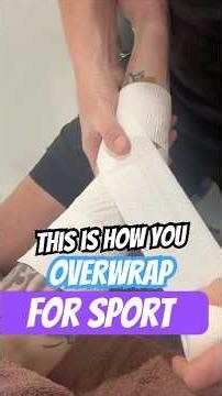 Overwrap Technique for MCL Elbow Taping when playing Sports