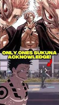 The Only People Sukuna Admired in His Lifetime | Jujutsu Kaisen Manga Series #jujutsukaisen #sukuna