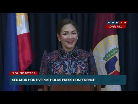 FULL: Risa Hontiveros on rumored Senate coup, Dela Rosa ICC arrest, tension with Pia Cayetano | ANC